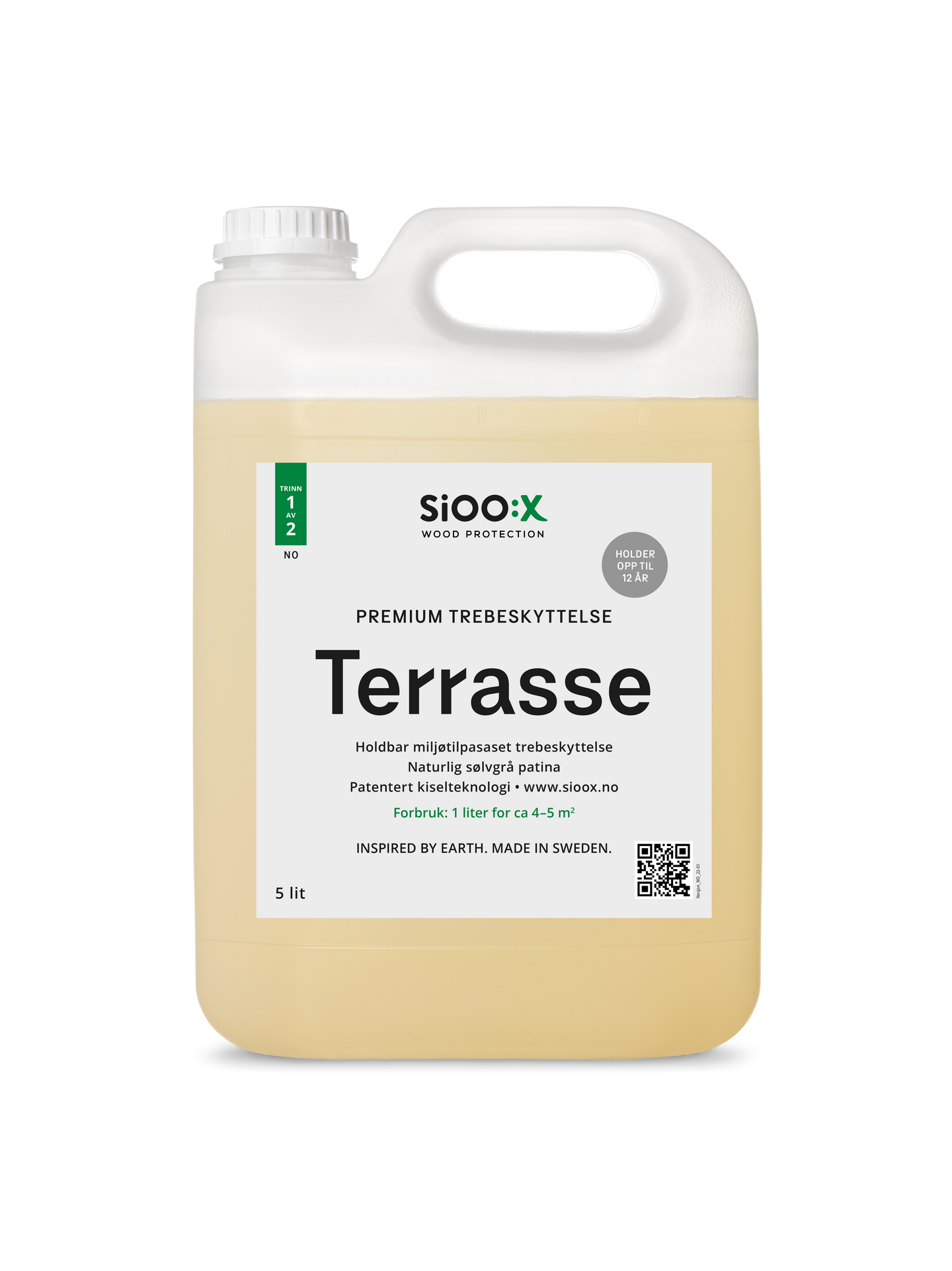 SIOO:X TERRASSE TREBESKYTTELSE 5L