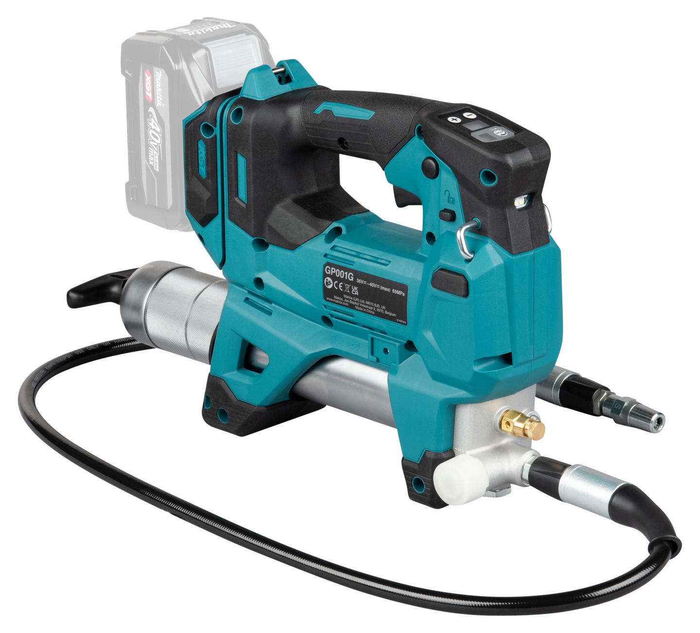 Akkurasvapuristin Makita GP001GZ XGT 40V runko