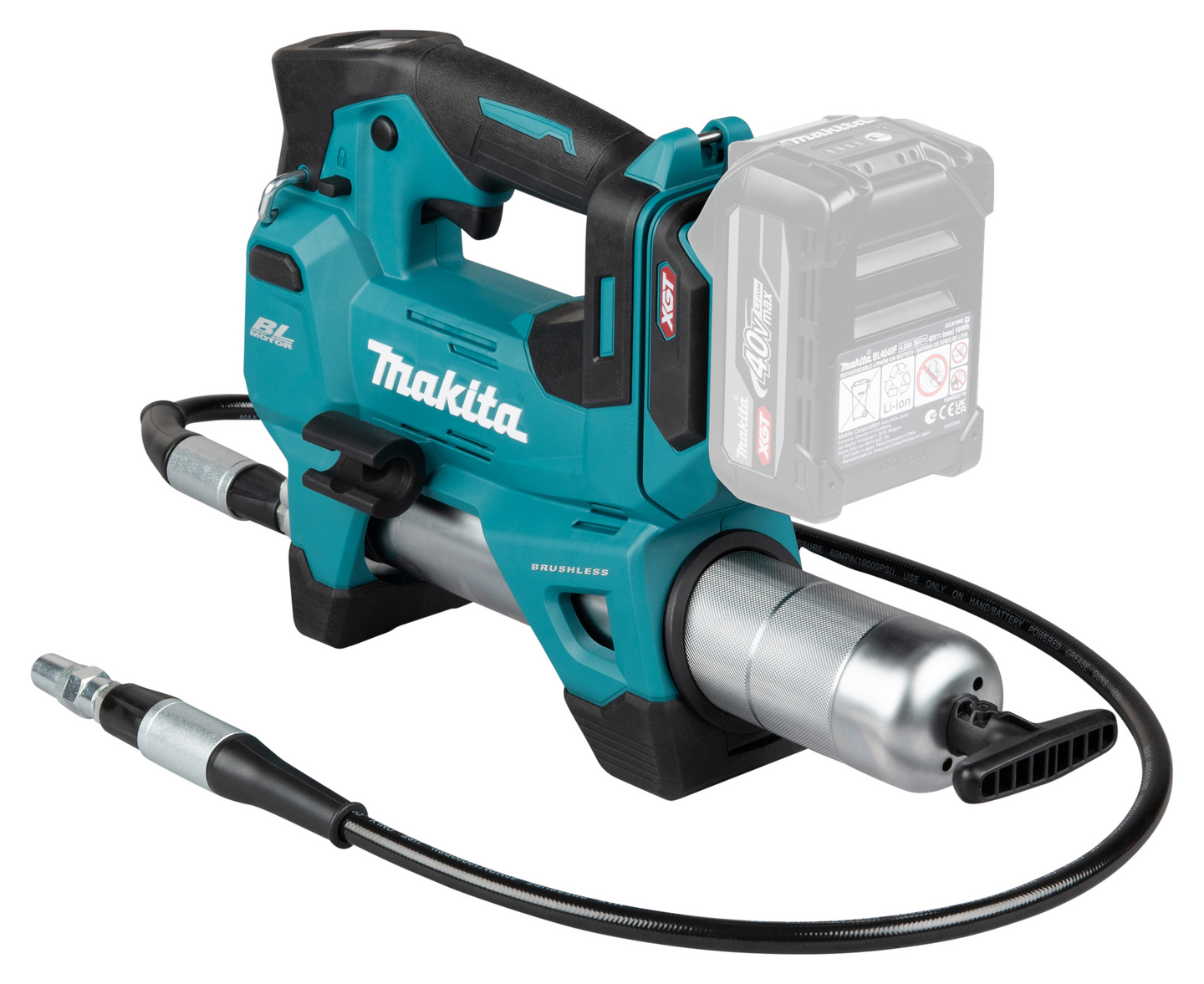 Akkurasvapuristin Makita GP001GZ XGT 40V runko