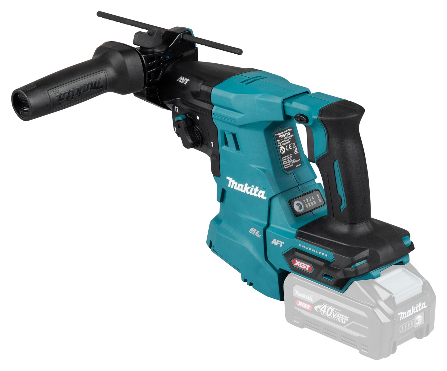 Akkuporavasara Makita HR012GZ 40V XGT runko