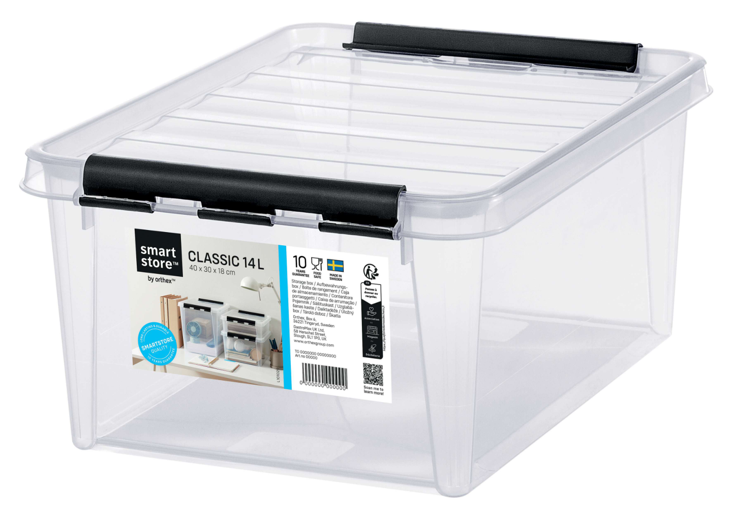 Säilytyslaatikko SmartStore Classic 14l