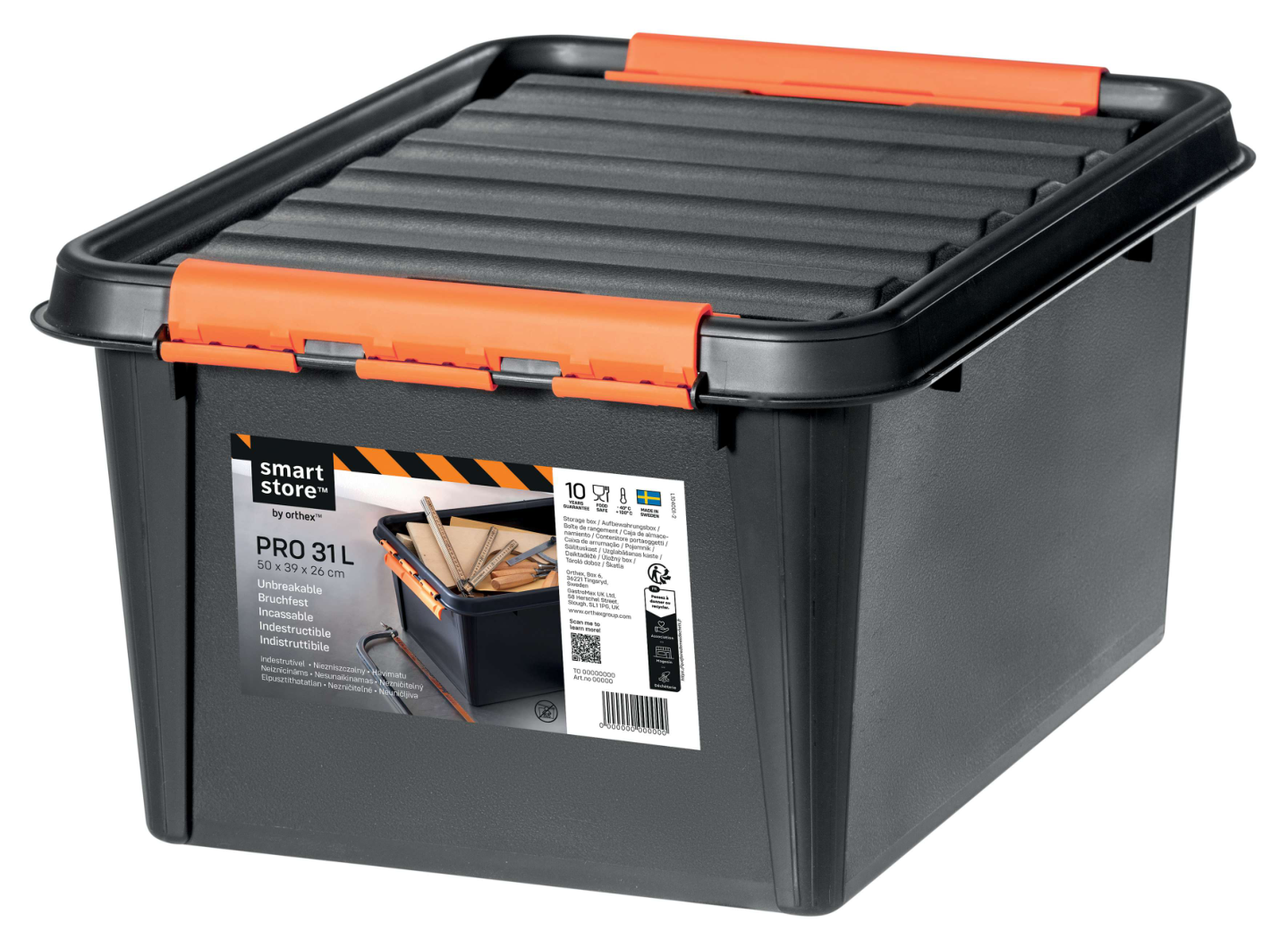 Säilytyslaatikko SmartStore Pro 31l