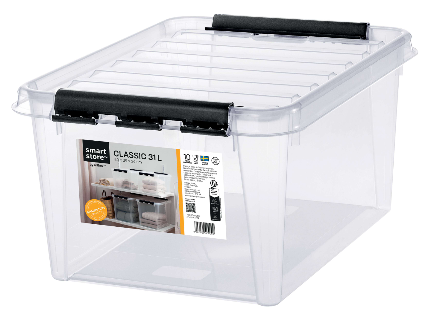 Säilytyslaatikko SmartStore Classic 31l