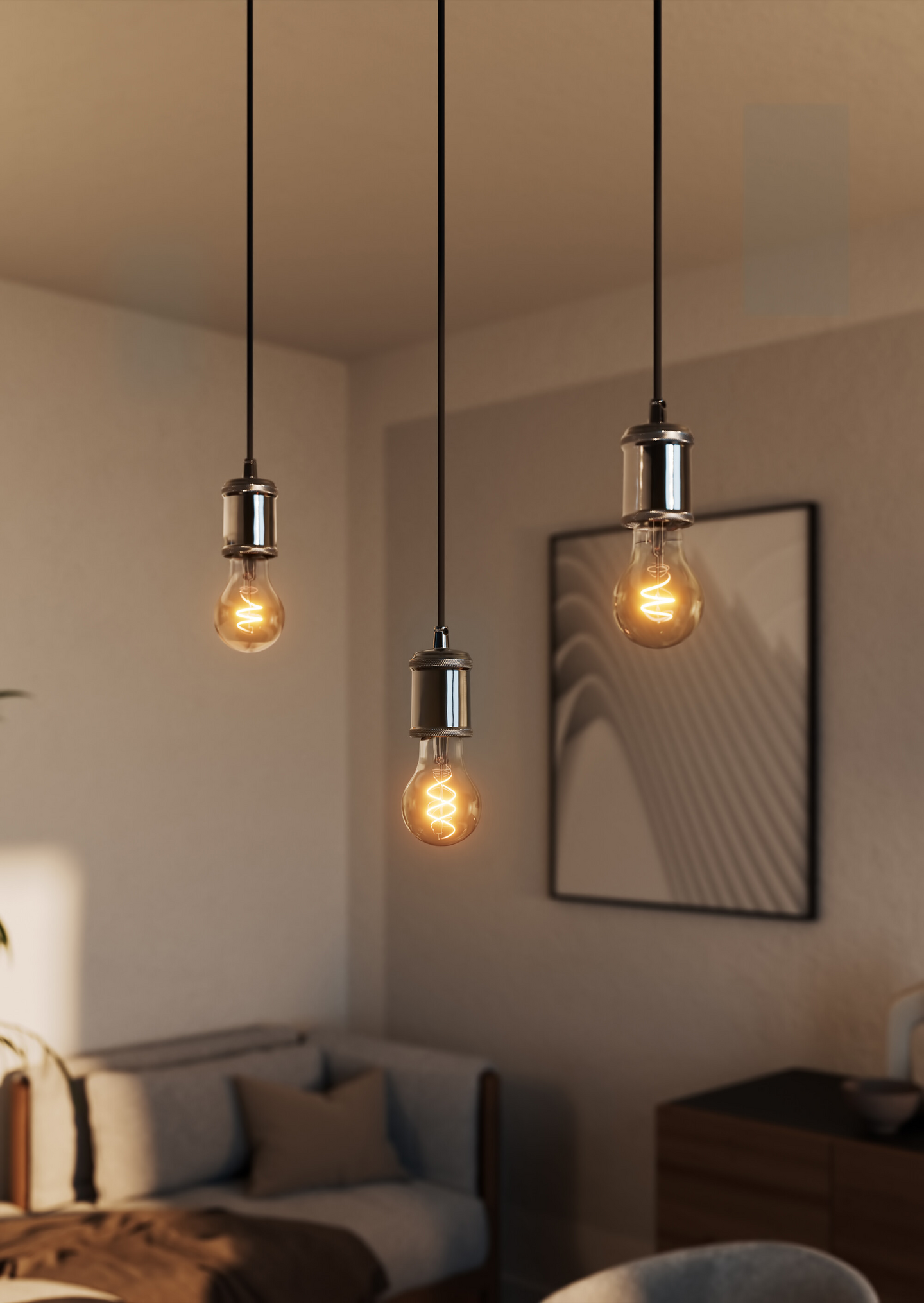 Led-sisustuslamppu OSRAM Vintage 1906 Classic A 806lm E27 DIM kulta spiraali