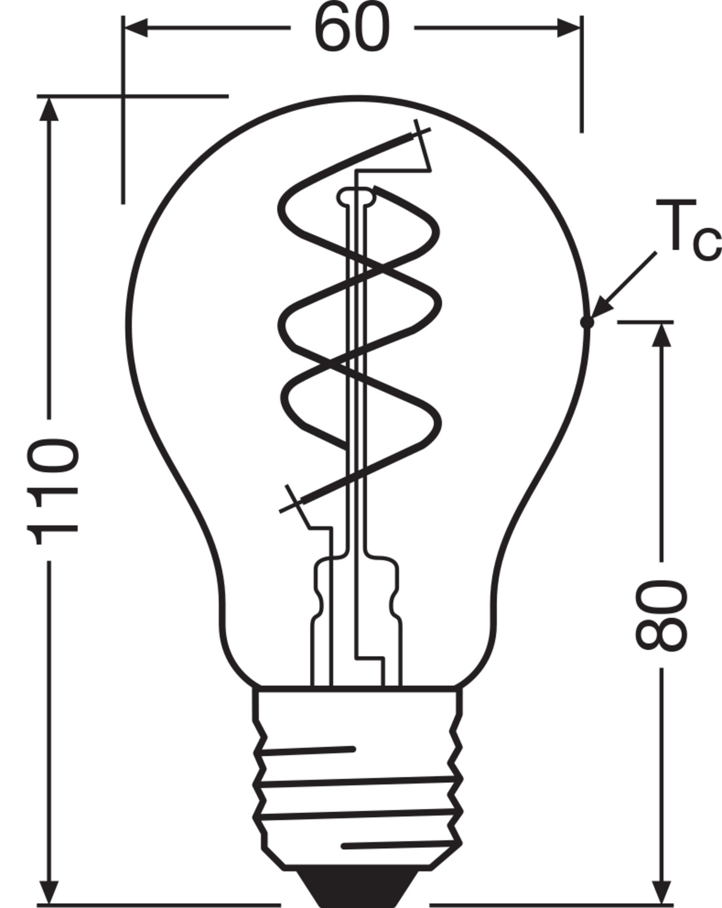 Led-sisustuslamppu OSRAM Vintage 1906 Classic A 806lm E27 DIM kulta spiraali