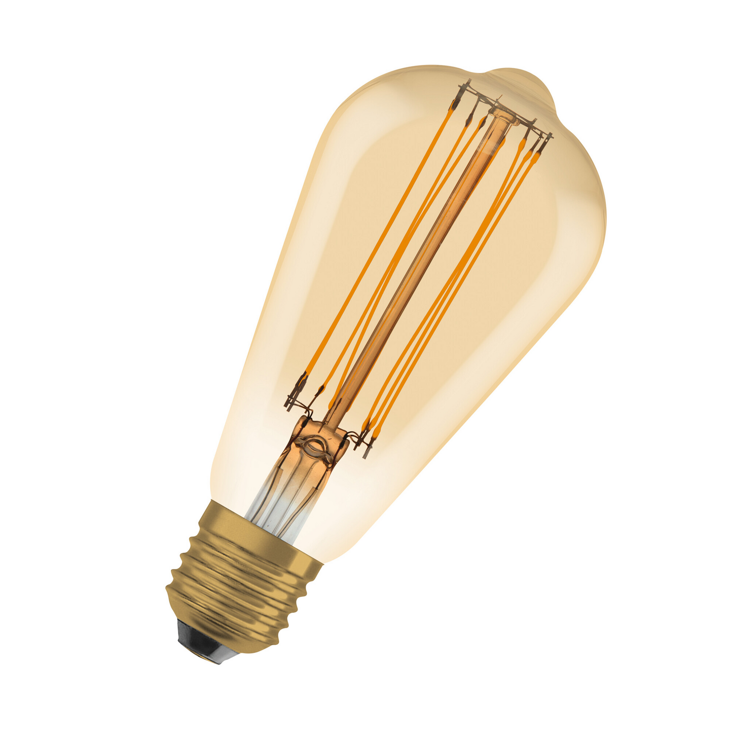 Led-sisustuslamppu OSRAM Vintage 1906 Edison 470lm E27 DIM kulta spiraali