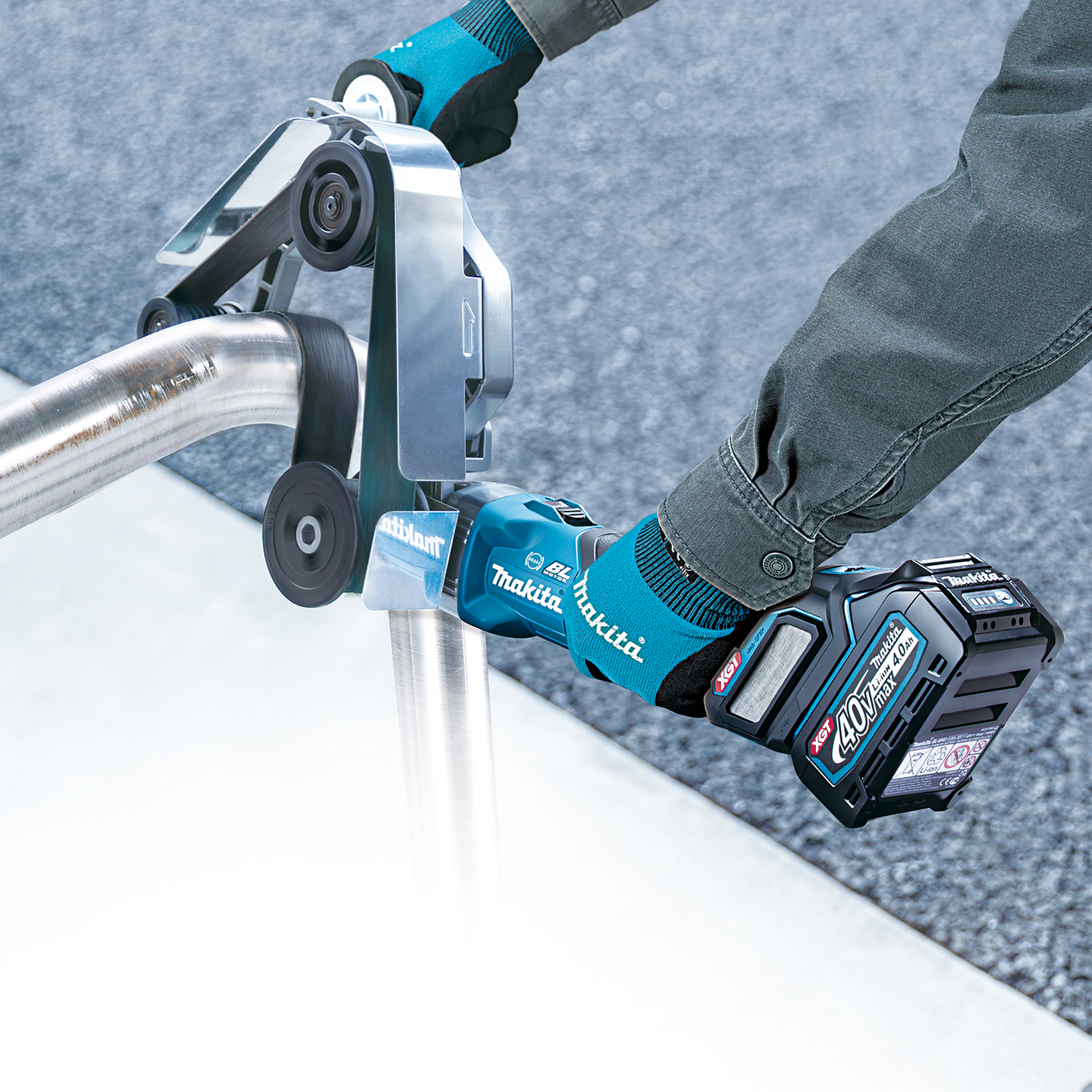 Akkuputkihiomakone Makita BS002GZ 40V XGT runko