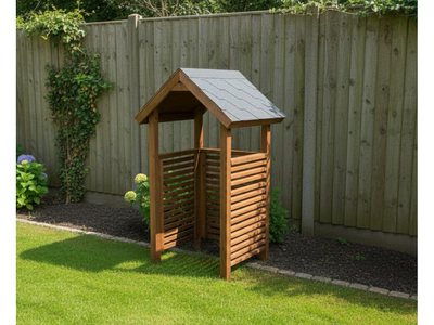 Jätekatos Tammiston Puu Suunnikas A1210R kestopuu ruskea