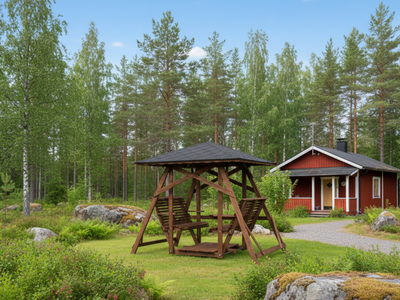 Keinu Tammiston Puu Suomi kestopuu ruskea