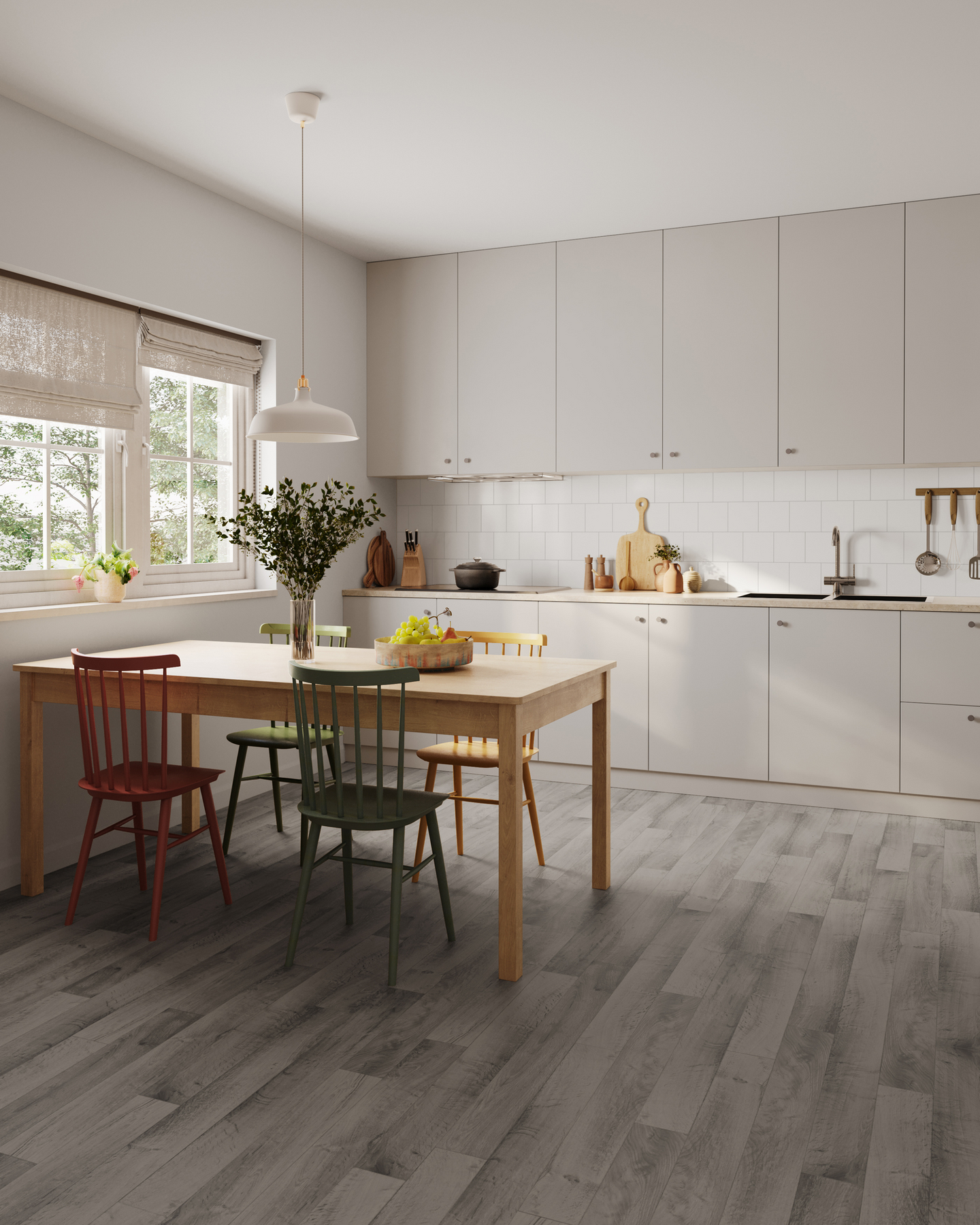 Vinylgulv texstyle 4m gea light grey - Tarkett