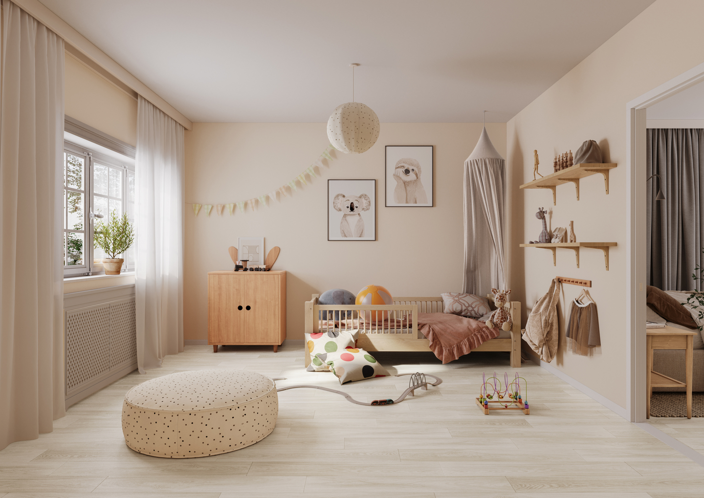 VINYL 3M NATURE OAK WHITE