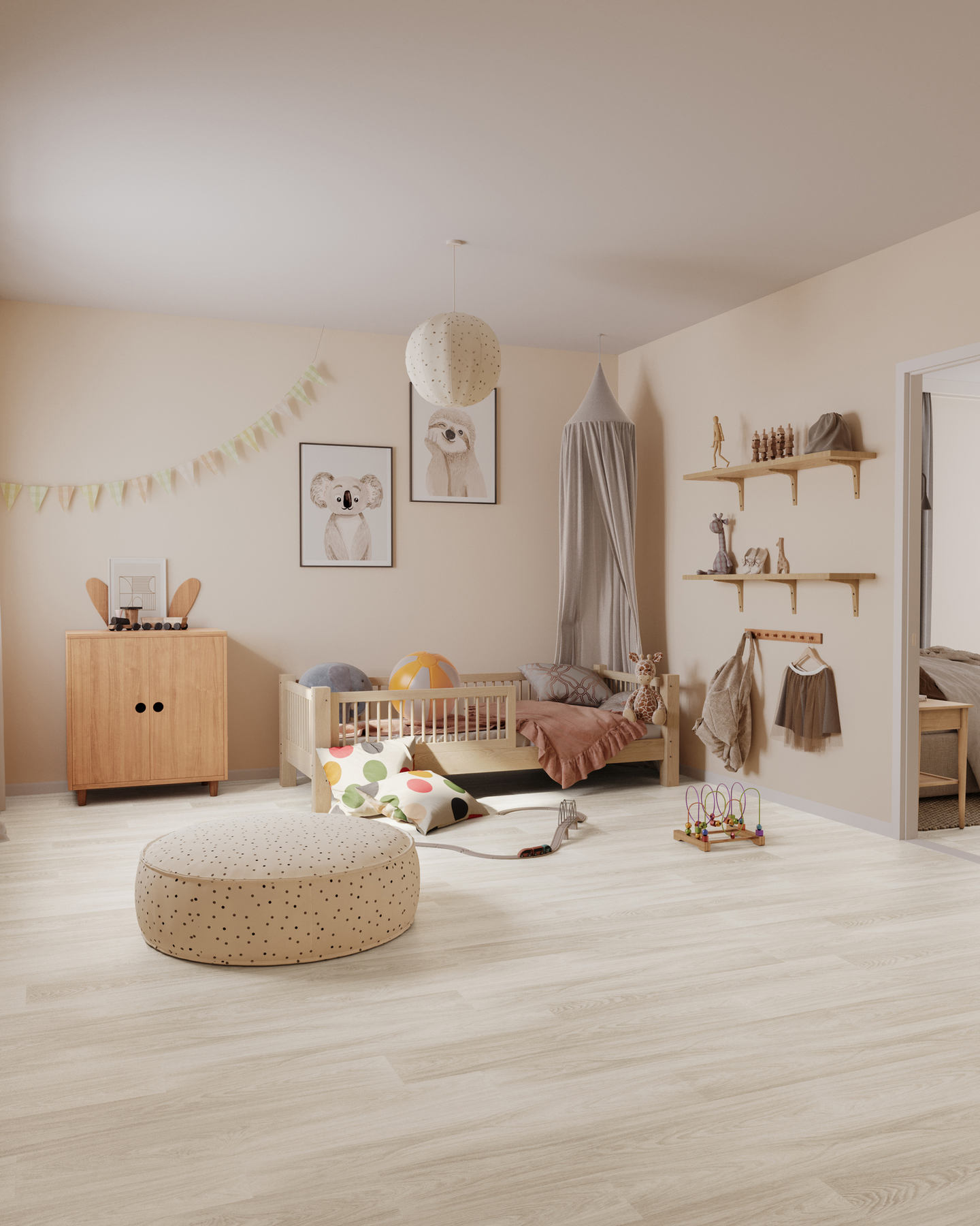 VINYL 3M NATURE OAK WHITE