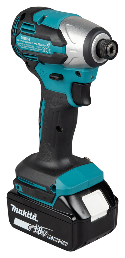 Akkuiskuruuvinväännin Makita DTD158RTJ 18V LXT 2x5,0Ah