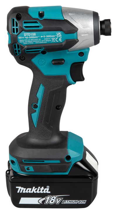 Akkuiskuruuvinväännin Makita DTD158RTJ 18V LXT 2x5,0Ah