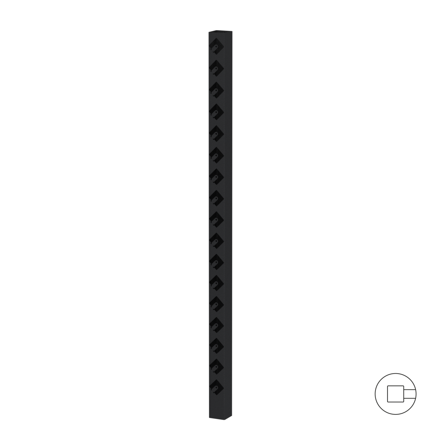 ENDESTOLPE SORT 153 CM