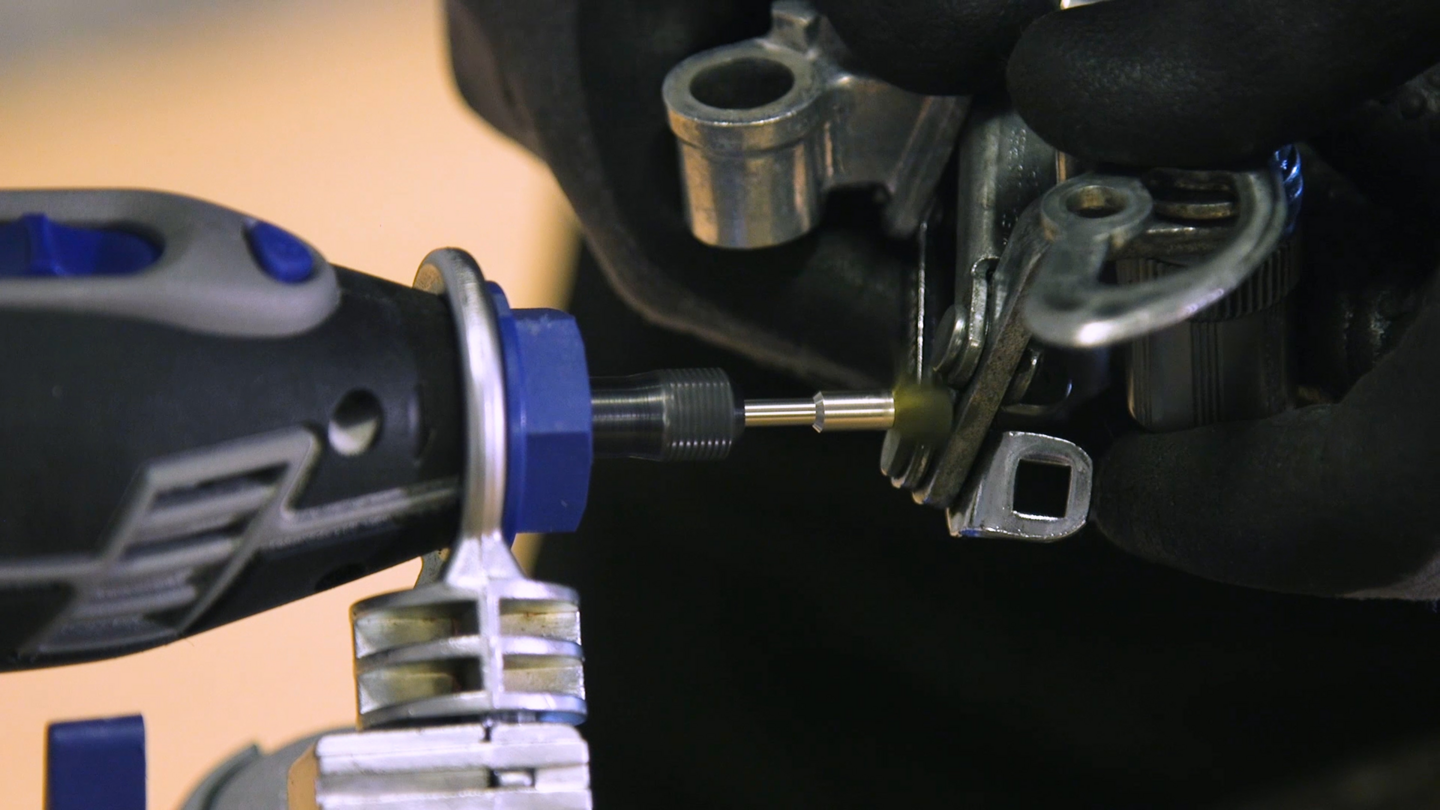 Messinkikuppiharja Dremel 537 3,2mm 3kpl