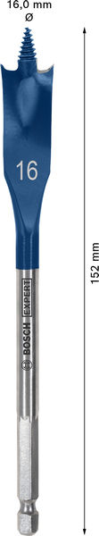 FLATFRÄSBORR BOSCH SELFCUT EXP, 16X152MM