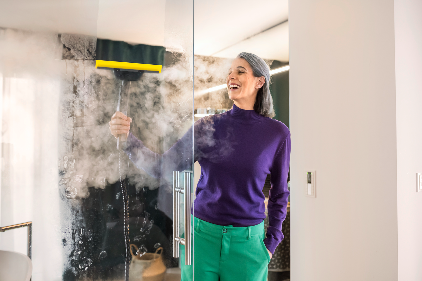 Ikkunasuutin Kärcher Comfort SC-höyrypesureille