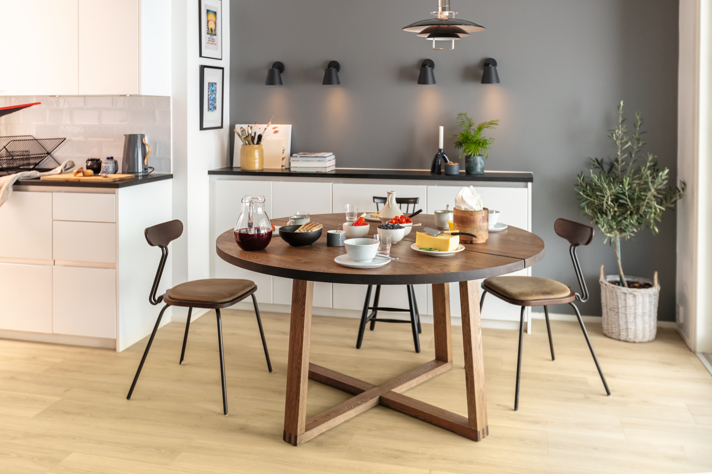 Laminatgulv 1-stav Lillehammer, Pure Oak - Pergo