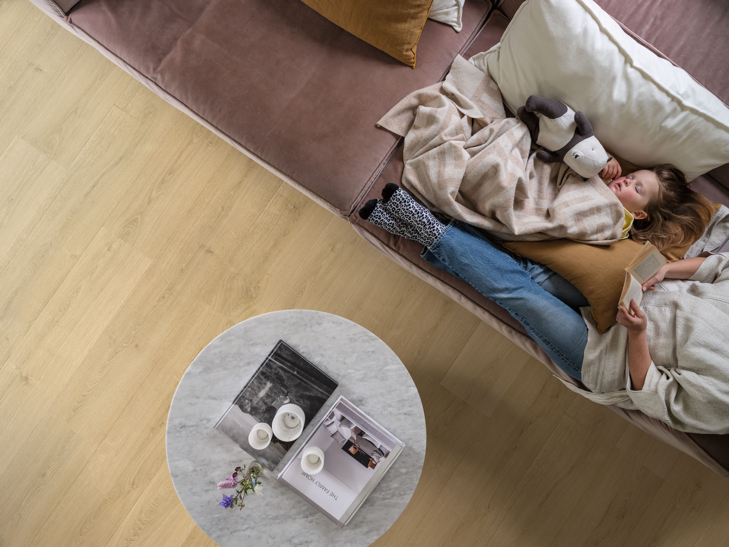 Laminatgulv 1-stav Lillehammer, Pure Oak - Pergo