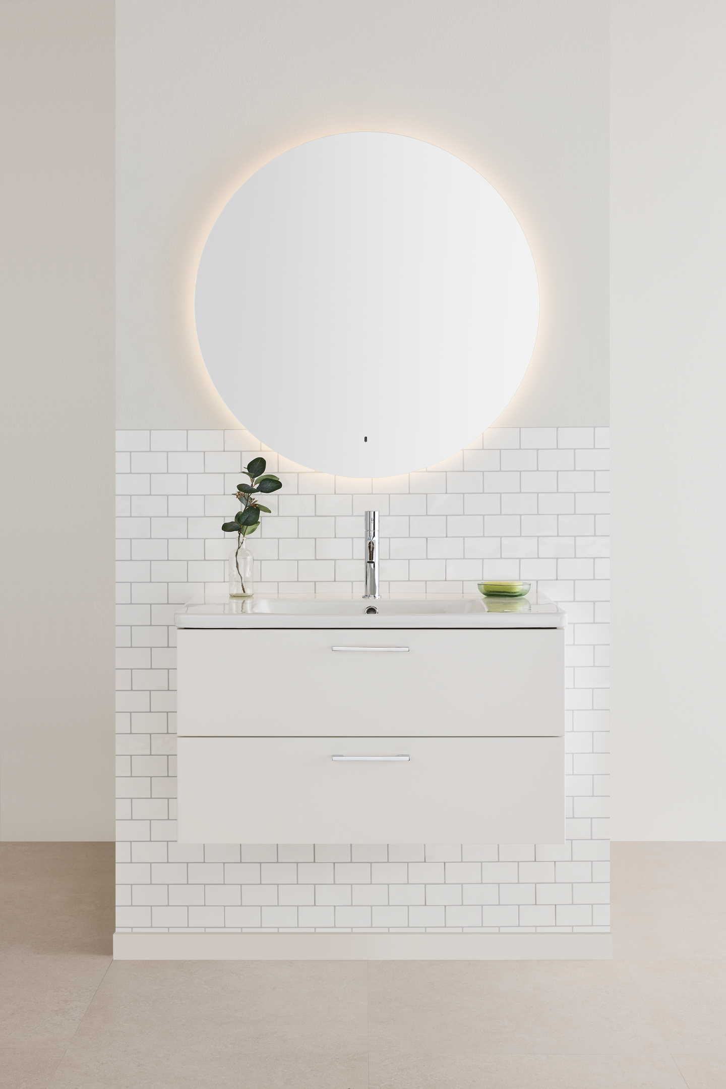 TVÄTTSTÄLLSSKÅP NORO NEO VIT MATT M, TVÄTTSTÄLL 800