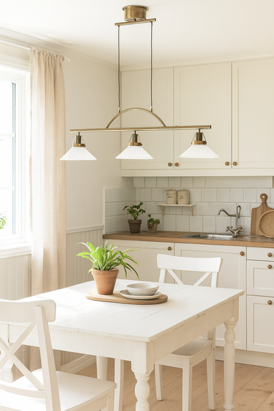 Riippuvalaisin Cottex Skomakare 3-os E14 messinki