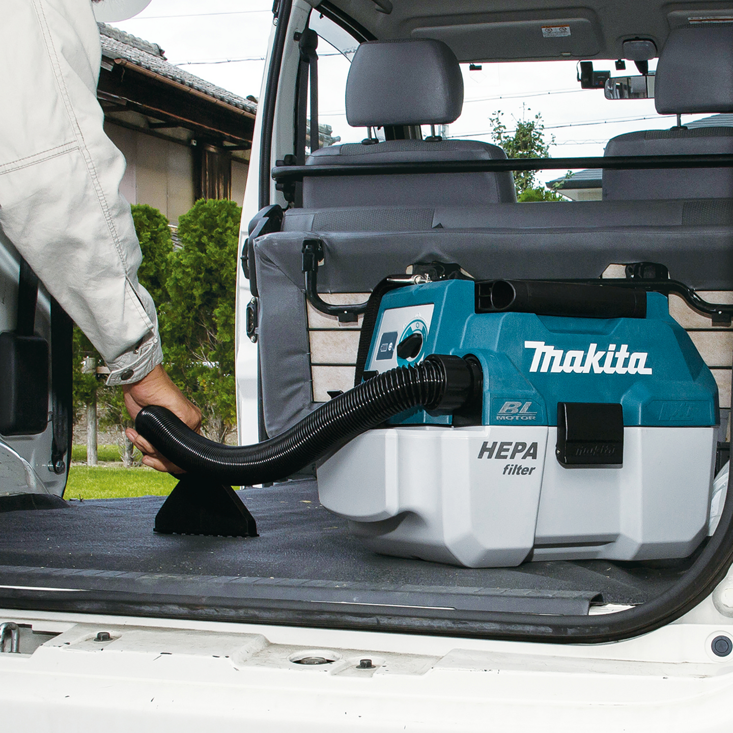 Akkuimuri Makita DVC750LZX3 LXT 18V märkä/kuiva runkoversio