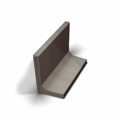 MUR BENDERS L-STÖD 20KN GRÅ1200X1000 A