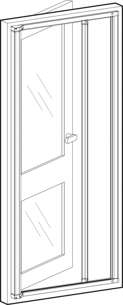 INSEKTSGARDIN LUNDBERGS ROLLO DÖRR 2050, 2050X1100