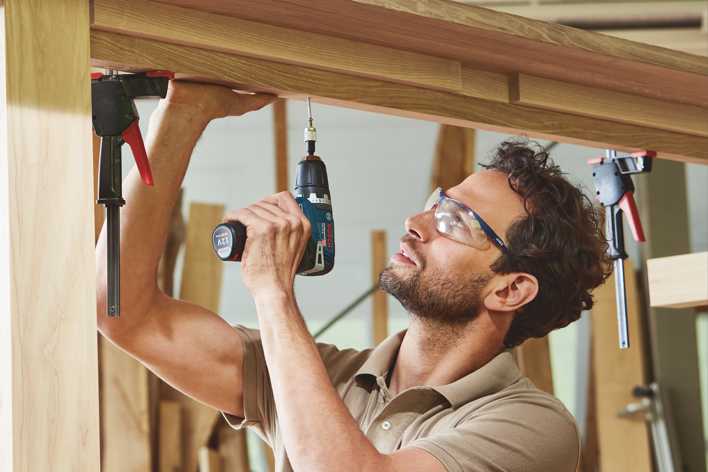 SKRUVDRAGARE BOSCH GSR 12V-35 SOLO L-BOXX