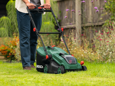 Akkuruohonleikkuri Bosch Rotak 18V-34 1x4Ah