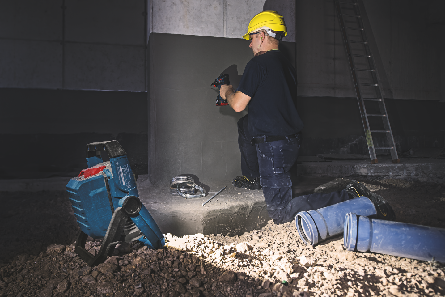 ARBETSLAMPA BOSCH GLI CT SOLO 18V-2200