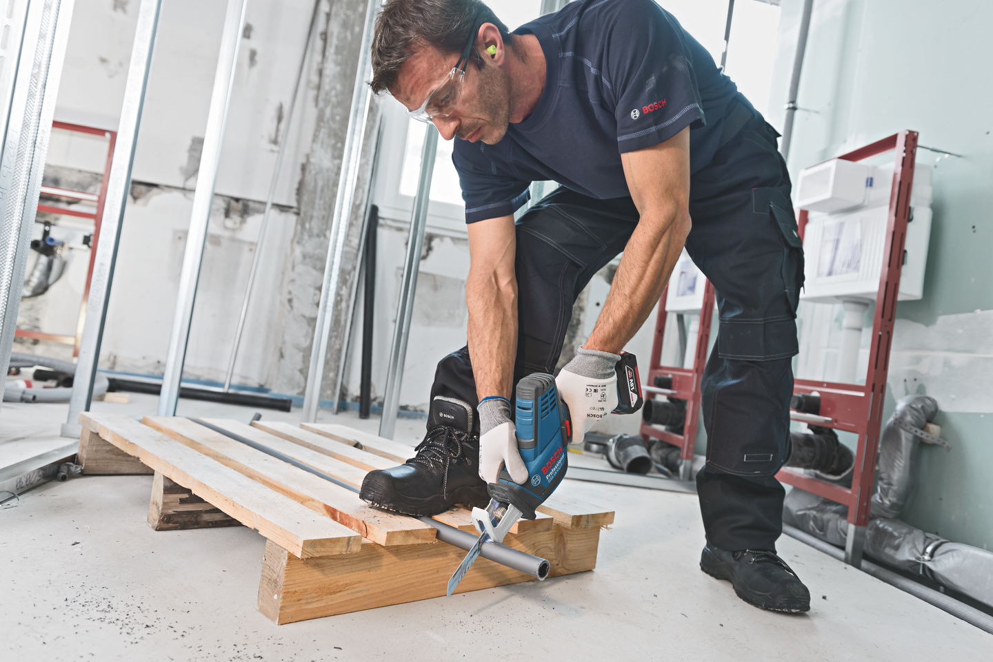 TIGERSÅG BOSCH GSA C SOLO L-BOXX LI 18V