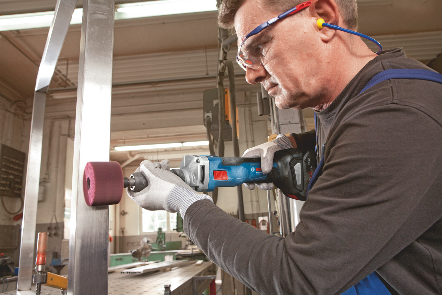 SLIPMASKIN BOSCH RAK GGS 18V-10 SLC SOLO L-BOXX