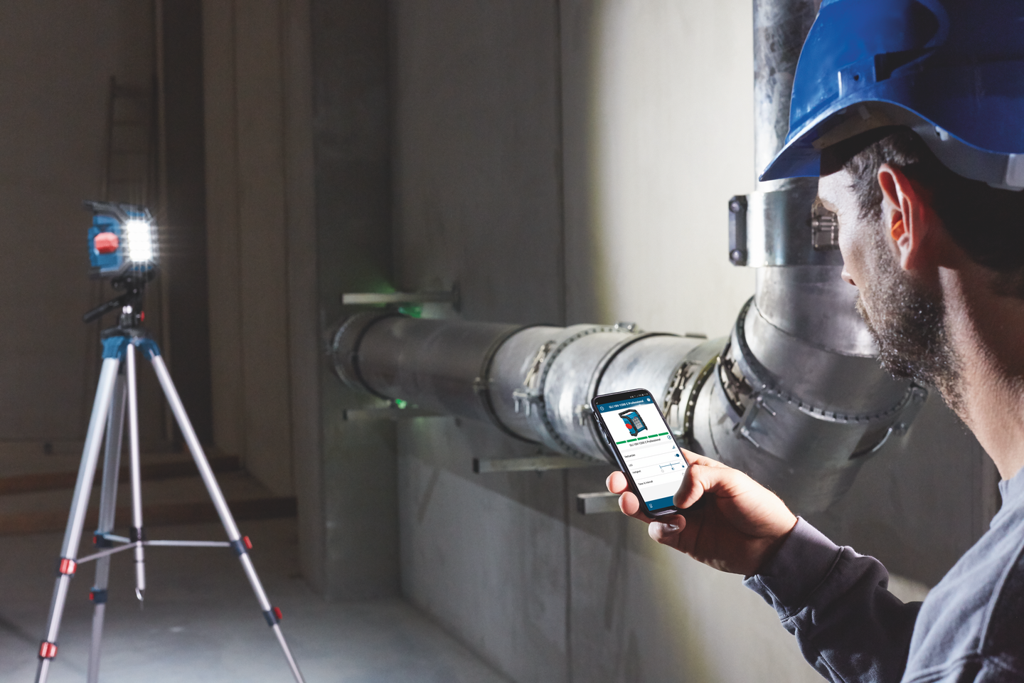 ARBETSLAMPA BOSCH GLI CT SOLO 18V-1200