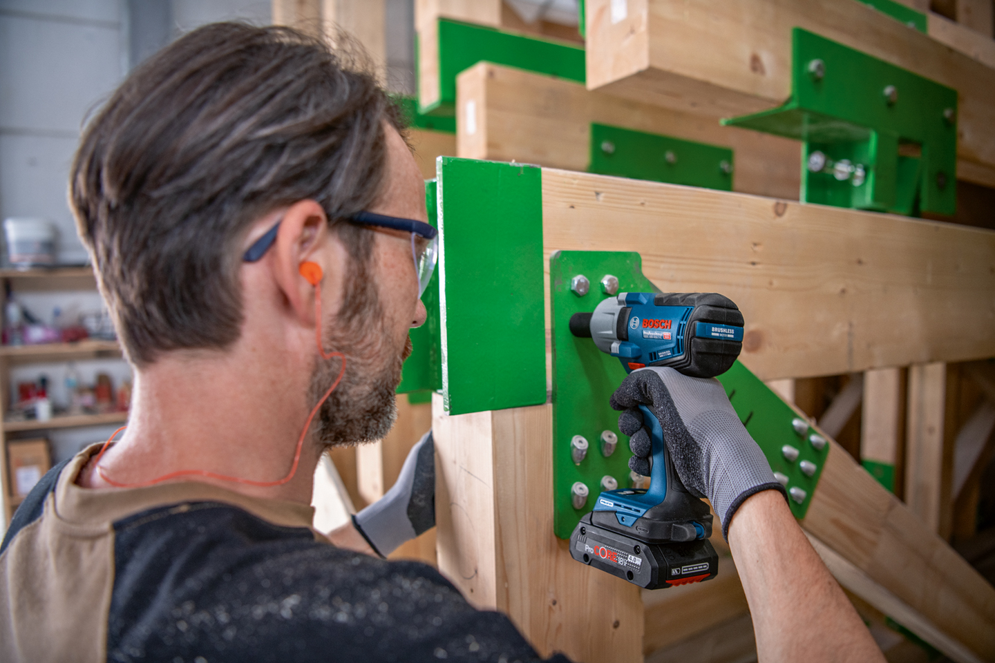 MUTTERDRAGARE BOSCH GDS 450 PC SOLO L-BOXX 18V