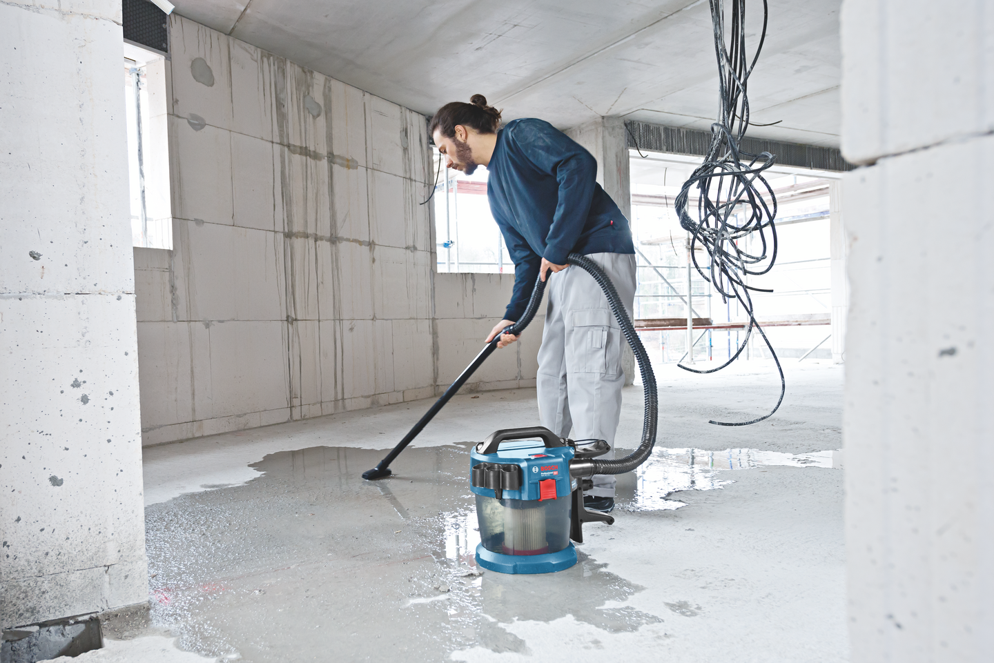 DAMMSUGARE GAS 18V-10 SOLO MED TILLBEHÖR