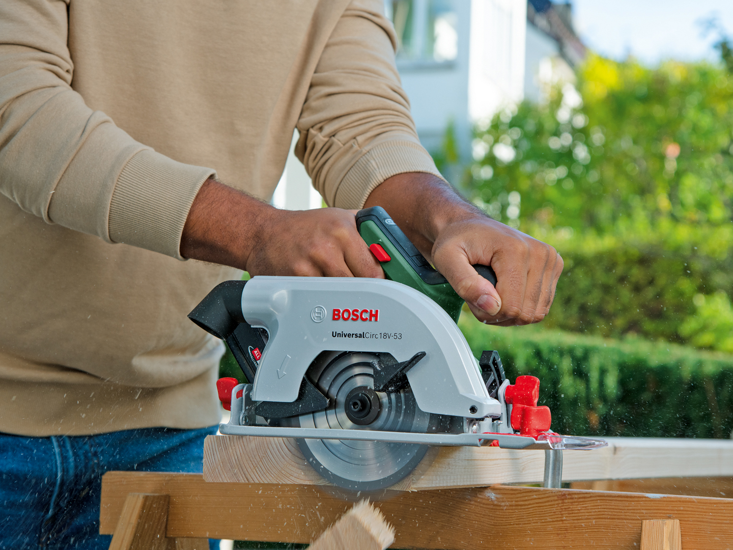 CIRKELSÅG BOSCH UNIVIVERSALCIRC, 18V-53 SOLO