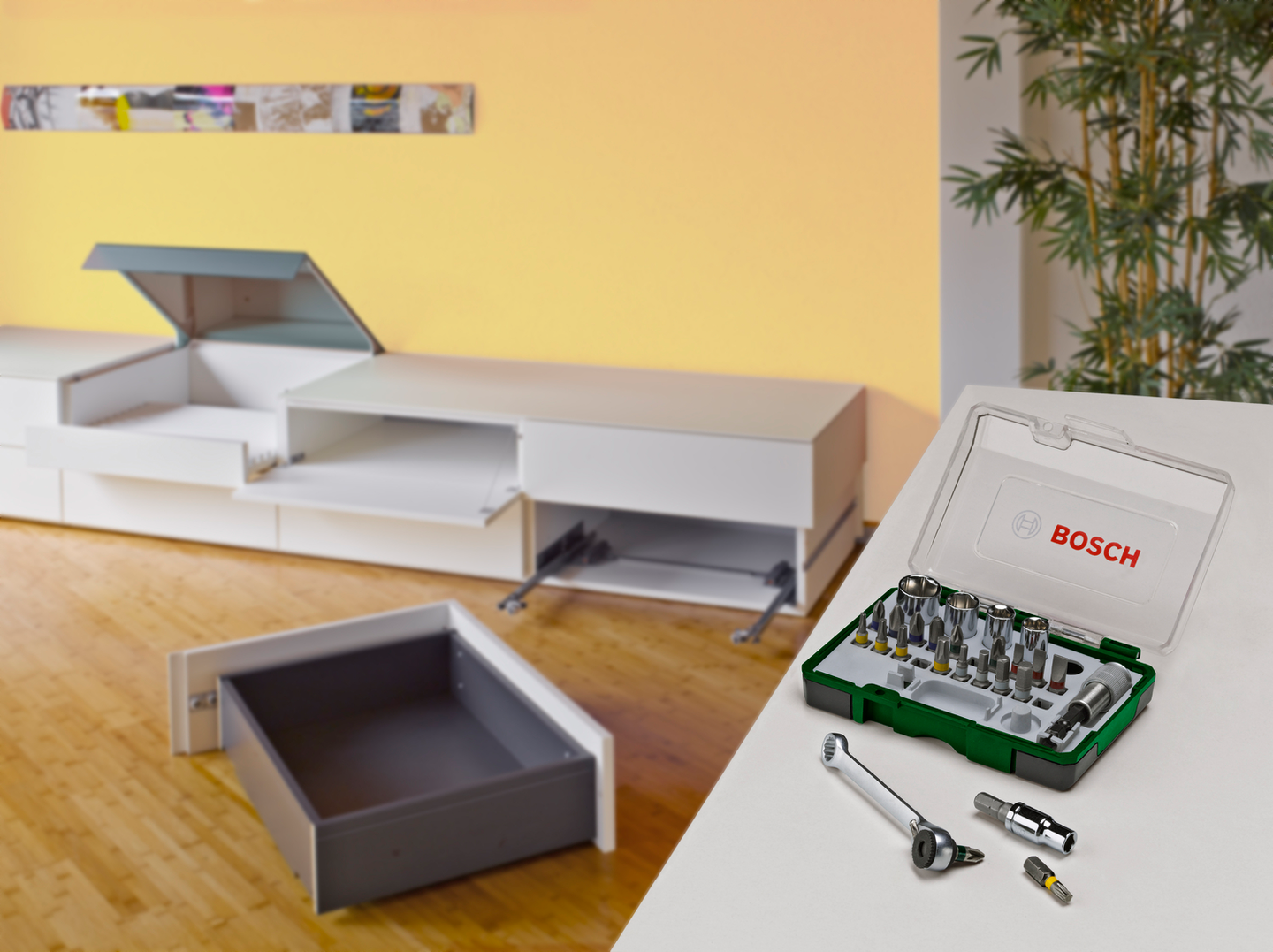 BITS&HYLSNYCKELSET BOSCH PL 25ST