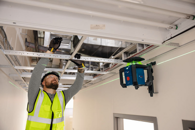 Pyörivä laser Bosch PRO GRL18V-4-34CVG 4,0Ah L-Boxx kiinnike