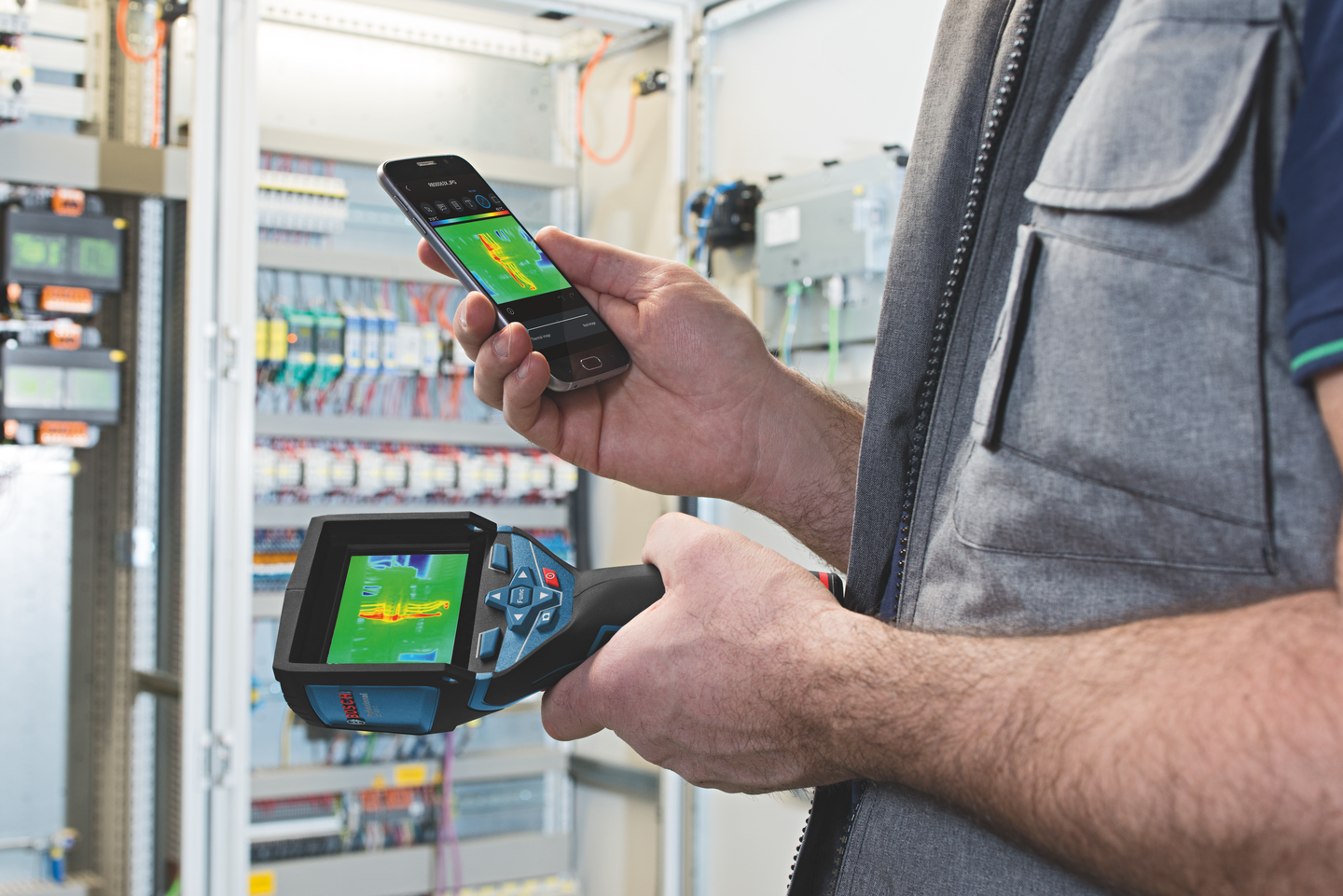 VÄRMEKAMERA BOSCH GTC 400 C 12V L-BOXX