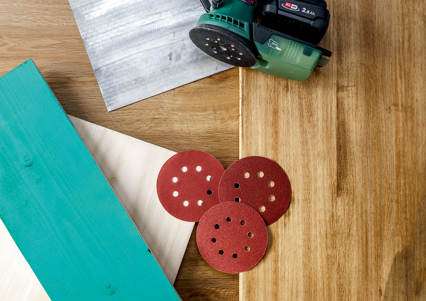 EXCENTERSLIPPAPPER BOSCH 125 MIX 25P 25DEL