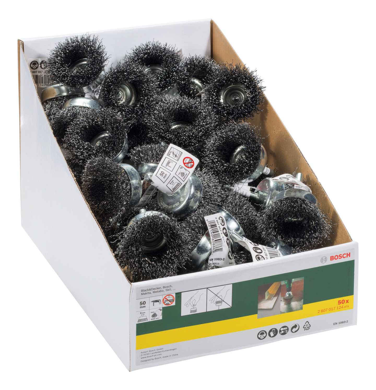 KOPPSTÅLBORSTE BOSCH BULK PL 50X6MM