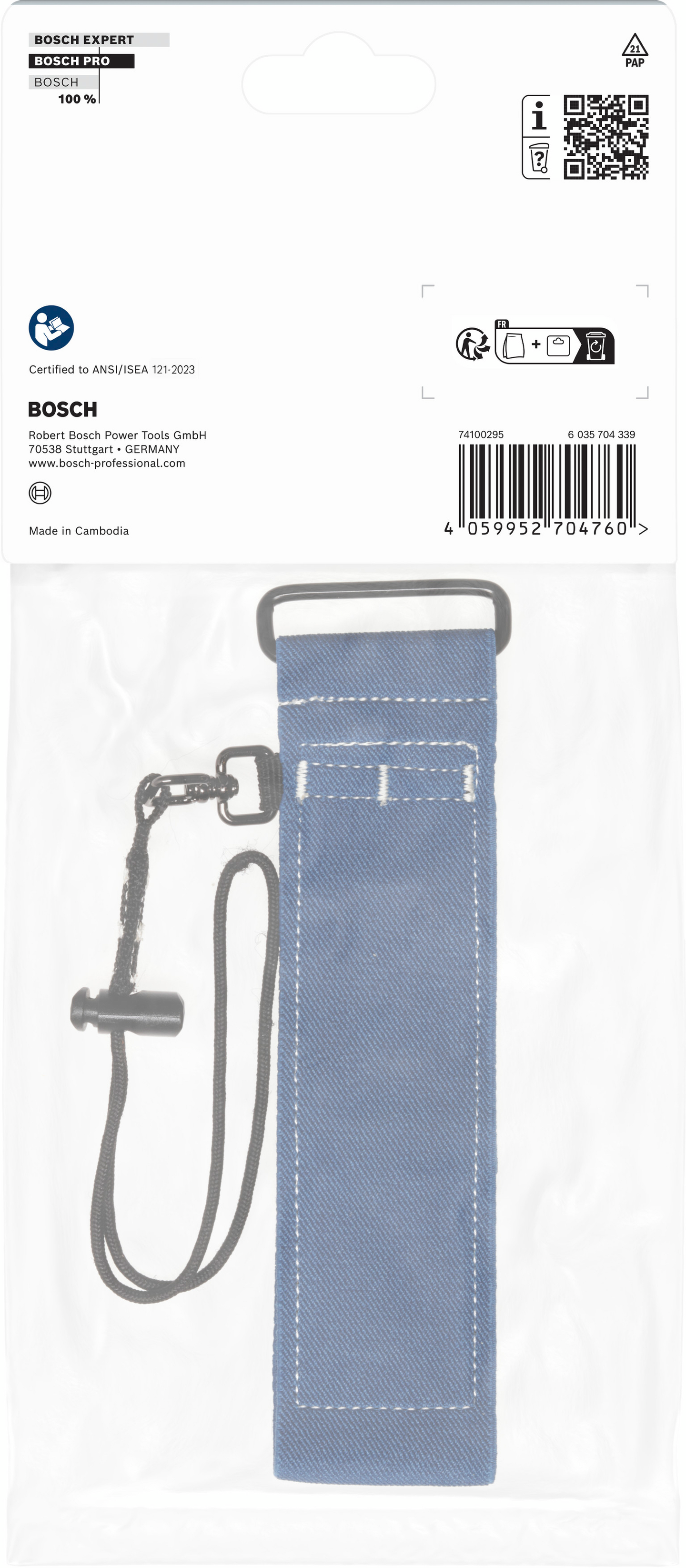 SÄKERHETSLINA BOSCH FÖR HANDLED PRO, 2,5KG