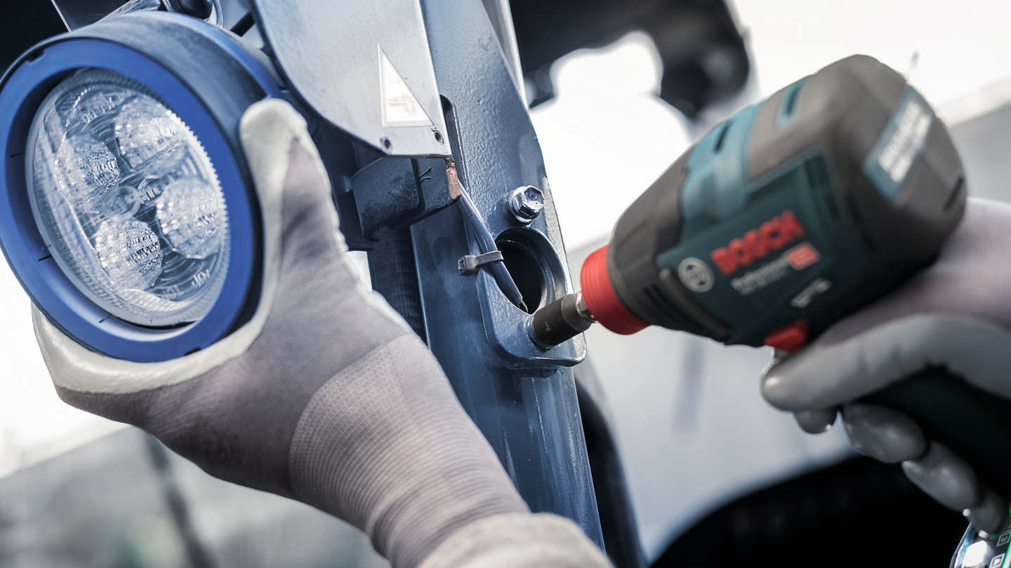 MAGNETHYLSSET BOSCH IMPACT 1/4T-3/8T, 3D DELAR