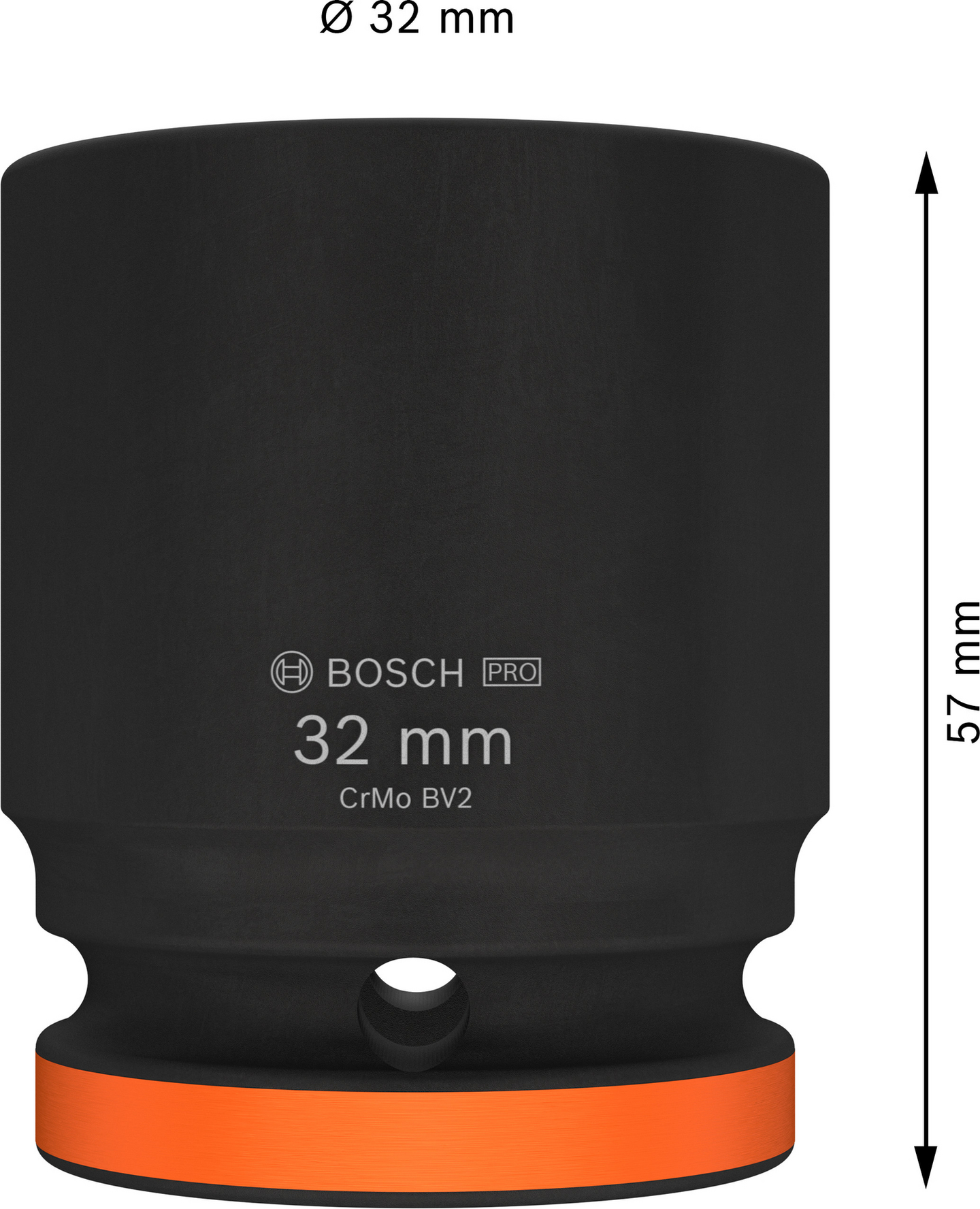 Hylsy Bosch PRO Impact Socket 3/4" 32mm standardi