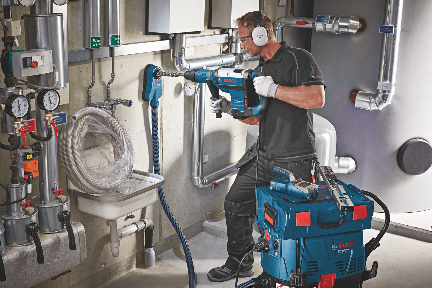 DAMMADAPTER BOSCH GDE 68 FÖR SDS-MAX