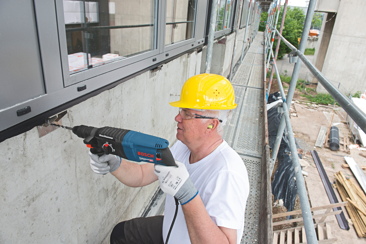 BORRHAMMARE BOSCH GBH 2-26 F L-CASE