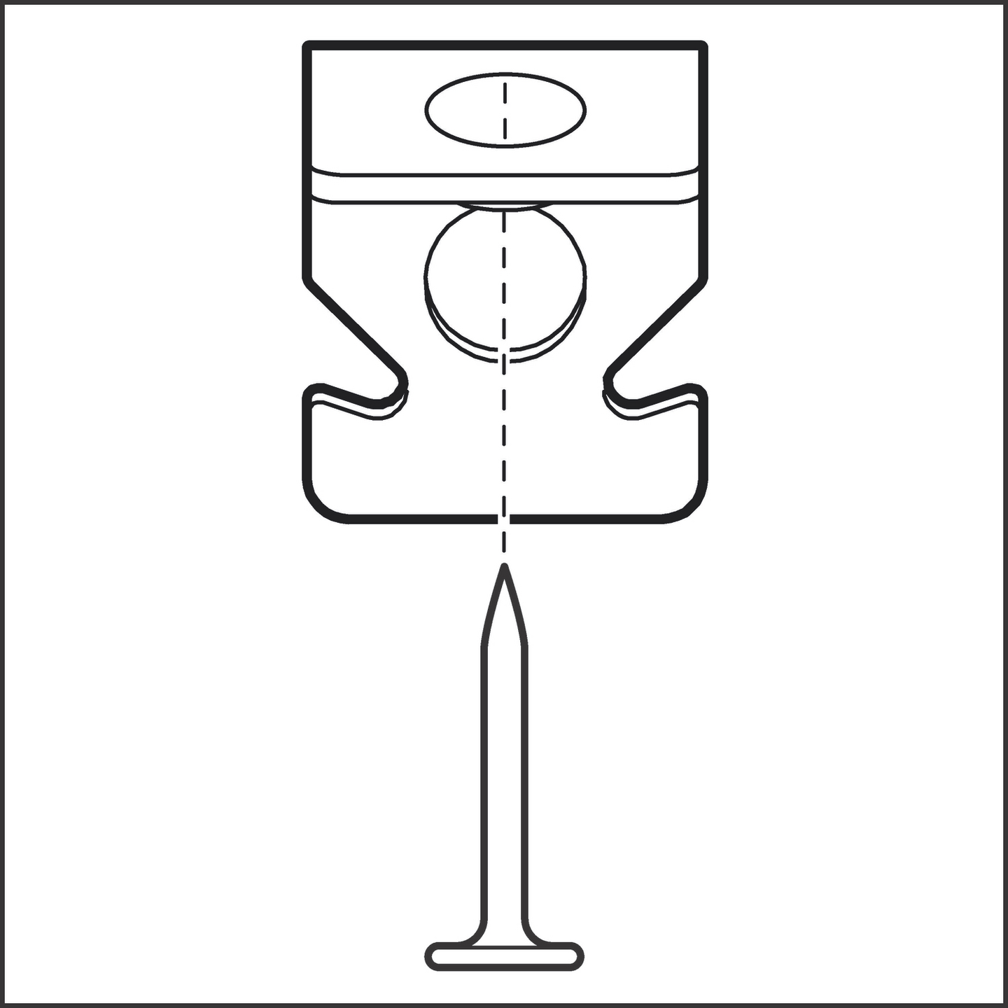 Kattokiinnike Bosch FMH 100kpl