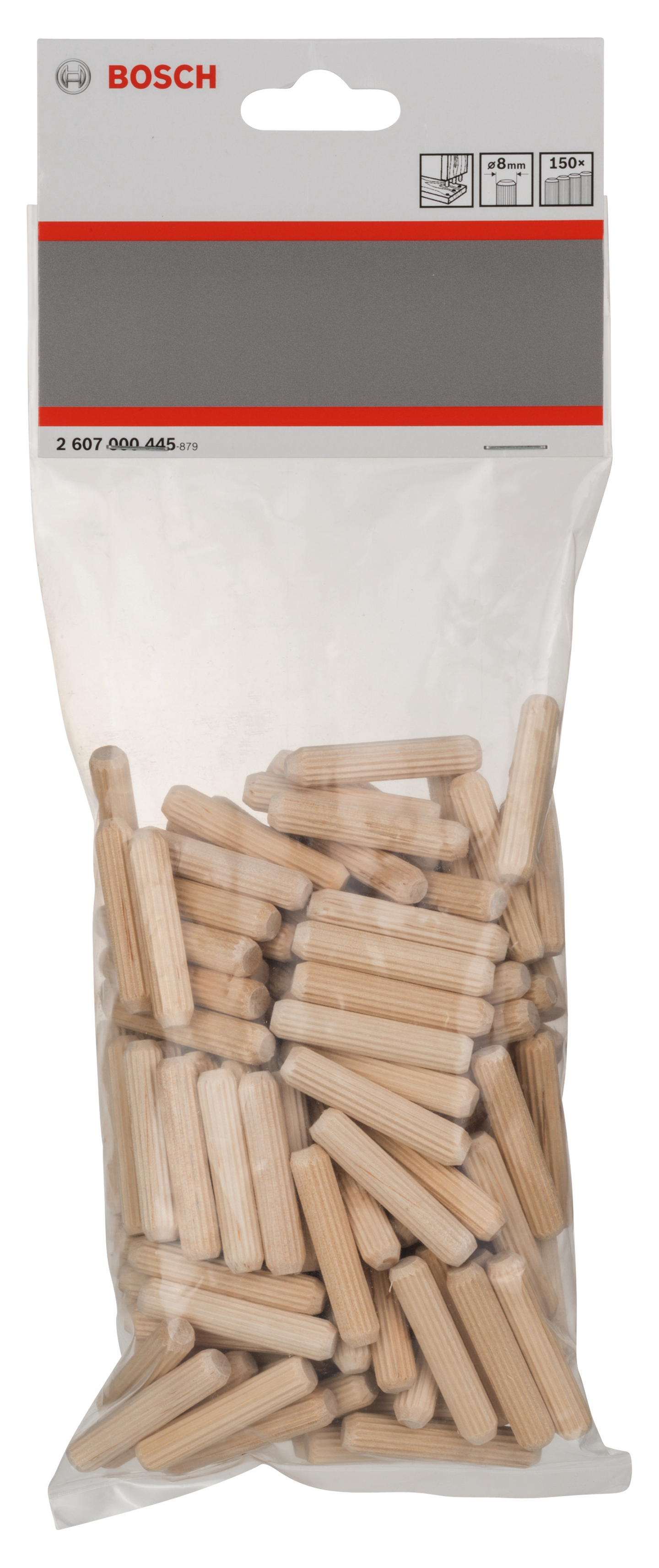 TRÄPLUGG BOSCH  8X40MM 150P